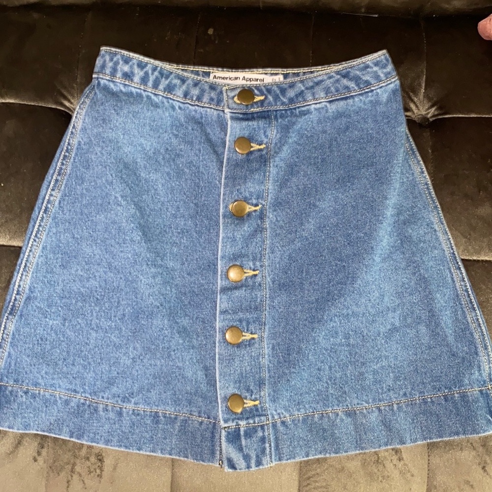 American Apparel A-Line skirt